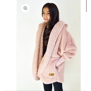 Nordic Beach Beach Wrap Blush Wine Light Pink One Size Petite